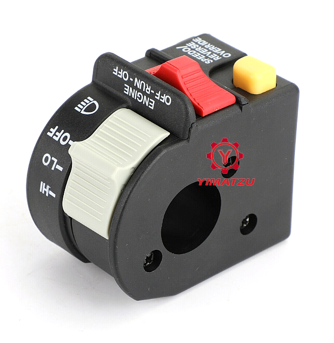 thumbnail image 2 of Handlebar Light Switch For Polaris Sportsman ATV (2001-2005) - Hi/Lo Beam, Kill & Stop Switch, Replaces OEM 4010591, 4010560 2 of 10