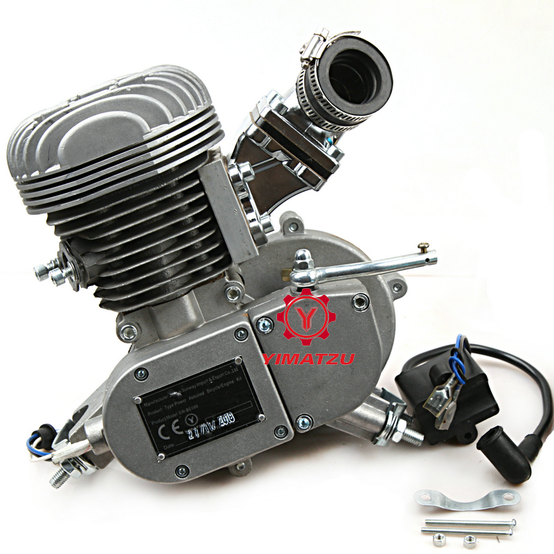 Yimatzu Parts New Model 2-Stroke 80CC Engine for All Bicycle,Chopper Bike  With CE