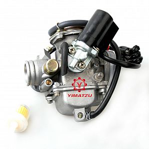Yimatzu Motorcycle Carburetor 24mm for GY6-125 150 Scooter